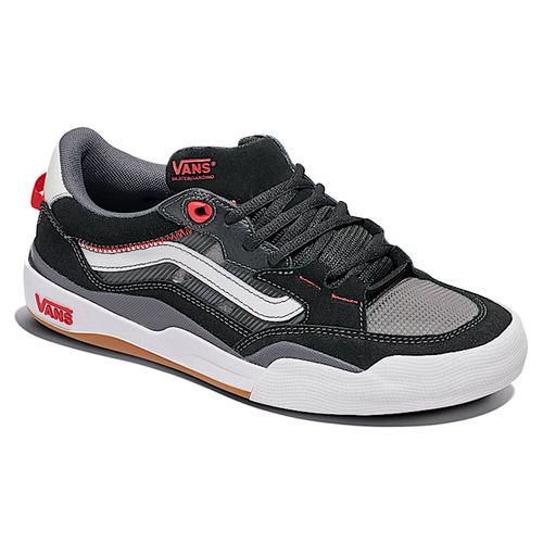 Tenis Masculino Vans Skate Wayvee 2.0 Black White Red PRETO-BRANCO-VN000D5DBWT- -1-.jpg